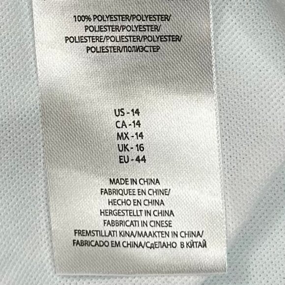 Betty's Beach Bungalow Blue Turquoise One Piece Floral Swimsuit Size 14 - Picture 7 of 8